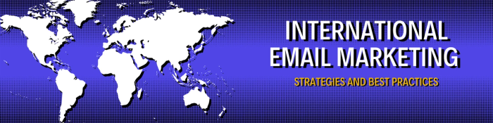 International email marketing.